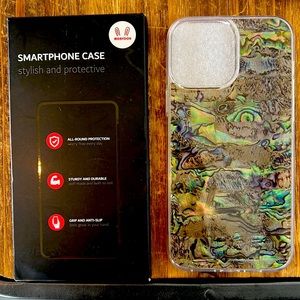 Never used IPhone 13 Pro Max Abalone Case
